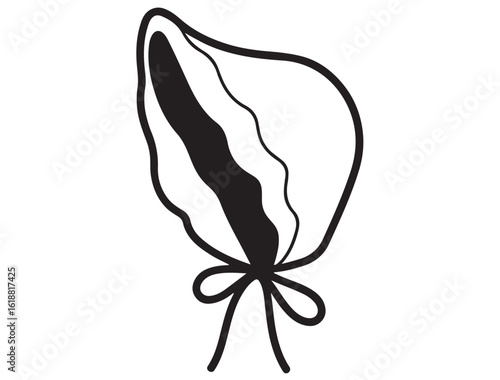BABY BONNET SILHOUETTE