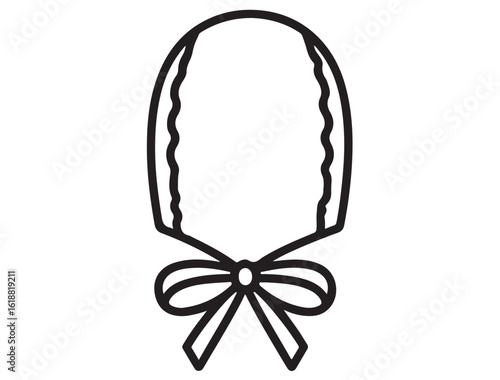 BABY BONNET SILHOUETTE