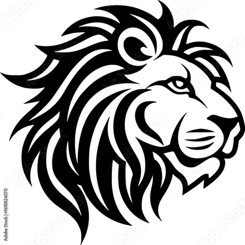Wallpaper Mural Lion - High Quality Vector Logo - Vector illustration ideal for T-shirt graphic Torontodigital.ca