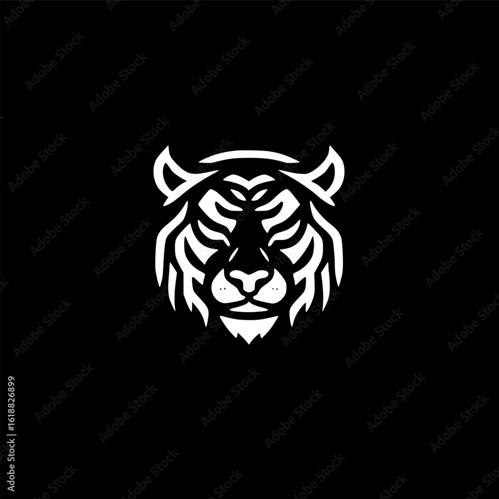 Fototapeta premium Tiger - High Quality Vector Logo - Vector illustration ideal for T-shirt graphic