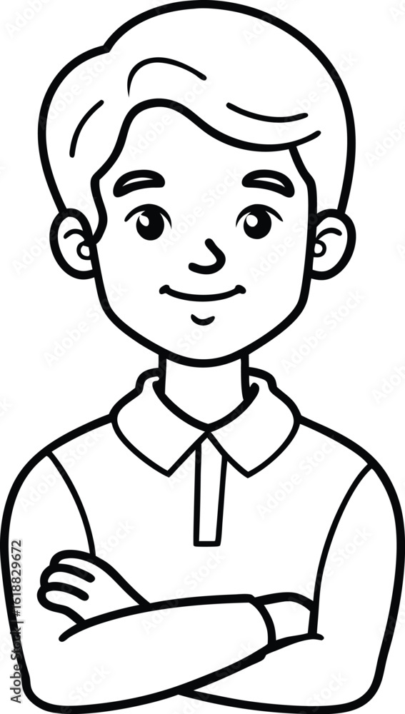 white background student face in outline vector white background student face in outline vector