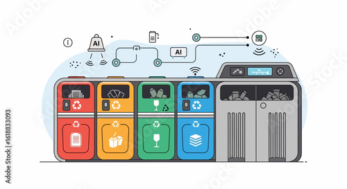 Smart Recycling System with AI Technology for Efficient Waste Management