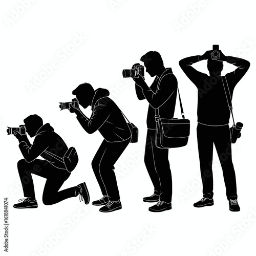 Photographers Silhouette Collection