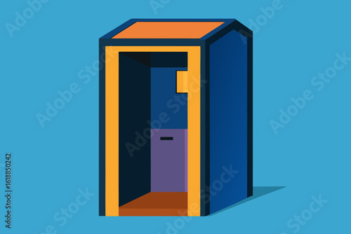 Private Soundproofed Phone Booth Pod for Focused Office Work and Calls