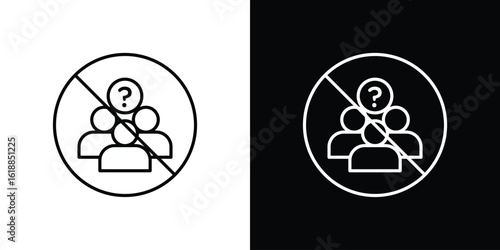 Please do not ask signs set,vector and illustration