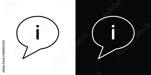 Information icon set,vector and illustration