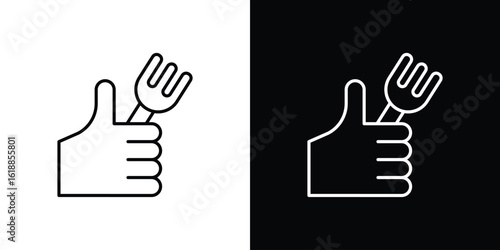 Good food icon set,vector and illustration