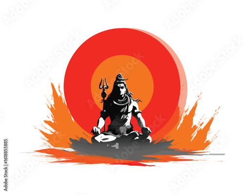 Happy maha shivratri god shiva