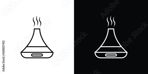 Diffuser icon set,vector and illustration