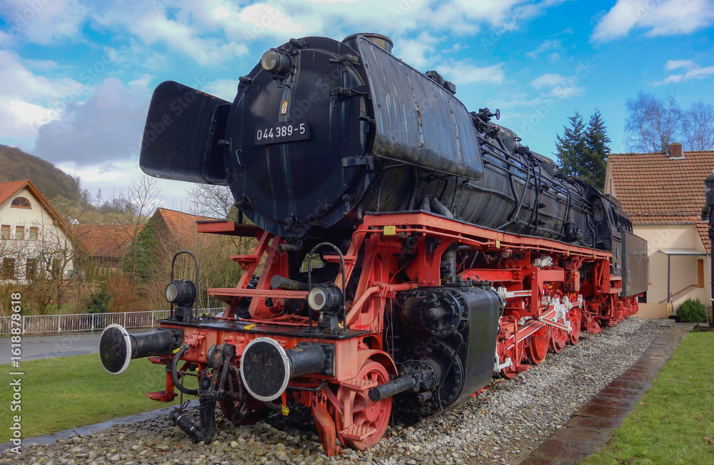 Obraz premium train Altenbeken Paderborn