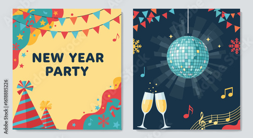 Celebrate the New Year with Festive Decorations and Music