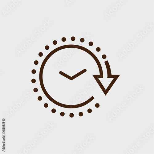 Daily Planning Rounded Line vector  Icon