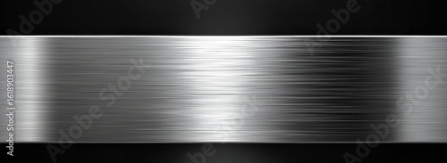 Brushed Metal Texture on Black Background, metallic, surface