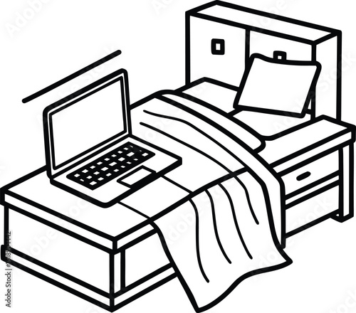 cozy dorm setup with warm blanket and tea