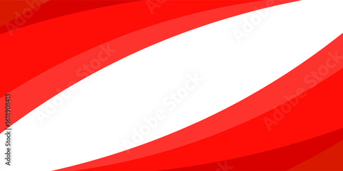 red and white business wave banner background. eps 10 illustration modern.