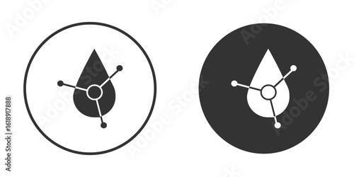 Retinol icon, flat vector simple element illustration from editable concept