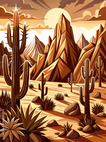 oasis in desert