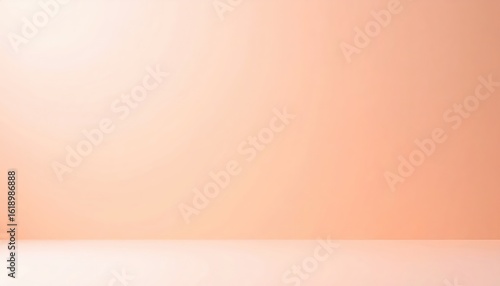 A soft peach to apricot gradient scene