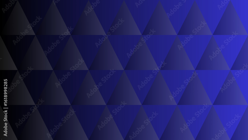Obraz premium Colored triangles on a wall