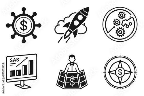 vector illustration of a man and woman
