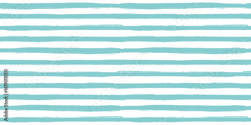 Seamless pattern with horizontal brush strokes, a grunge-style striped design for modern backgrounds, fabric prints, or wrapping paper, vector illustration.