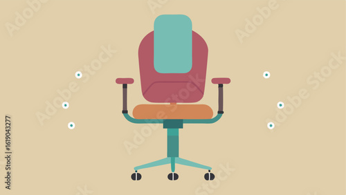 Ergonomic Chair A chair with ergonomic features and support highlighting the importance of comfort and posture for prolonged focus during work.