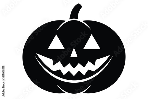 jack o lantern vector icon