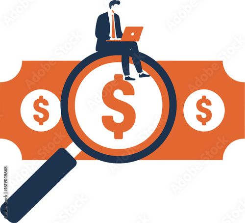 Global finance analysis and investment opportunities searching for growth and money management online now