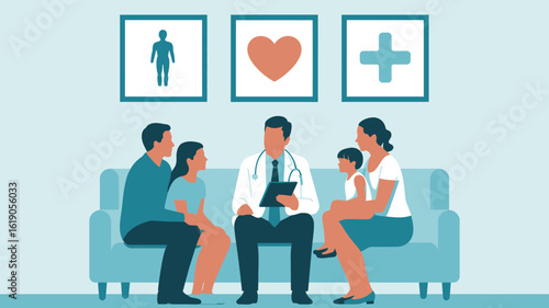 Family doctor consultation healthcare checkup medical advice pediatrician visit wellness appointment health tips