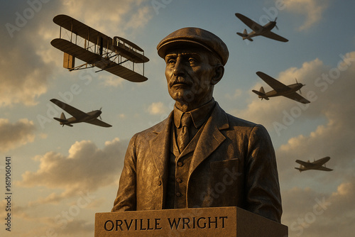 Fototapeta Orville Wright Tribute