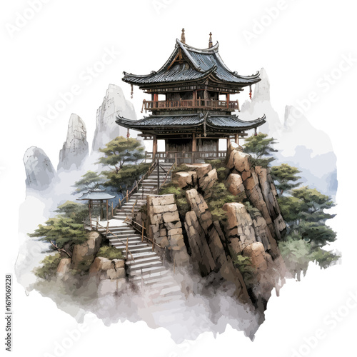 japanese temple in japan