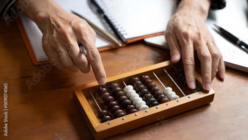 Learning Arithmetic with Wooden Abacus