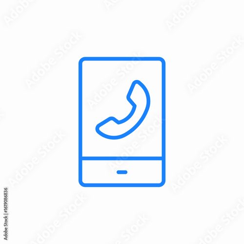 Wallpaper Mural making call icon sign vector Torontodigital.ca