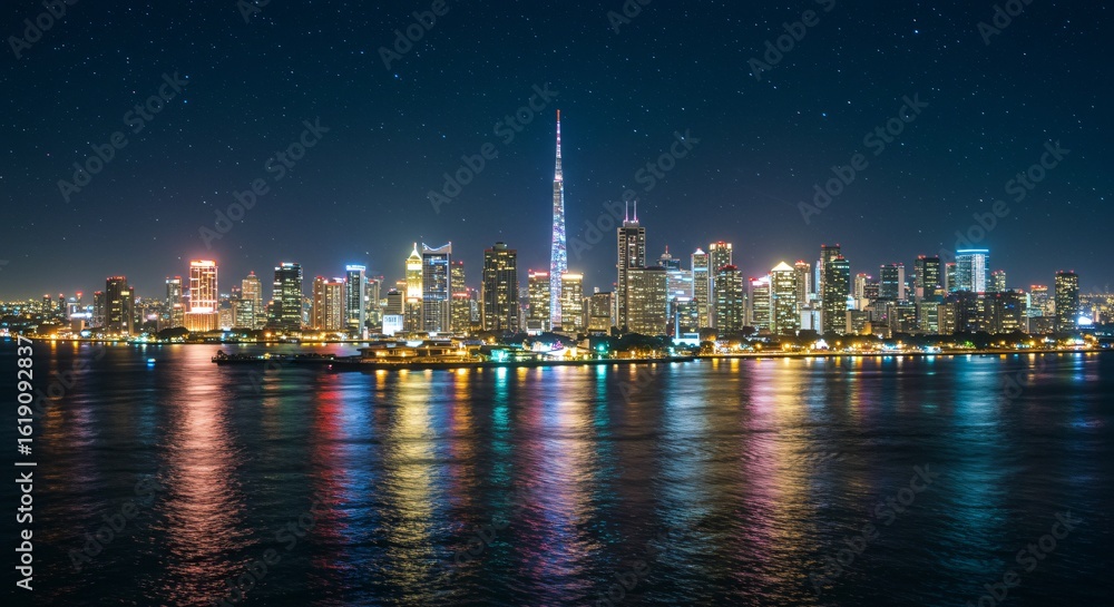 Fototapeta premium the sky is clear