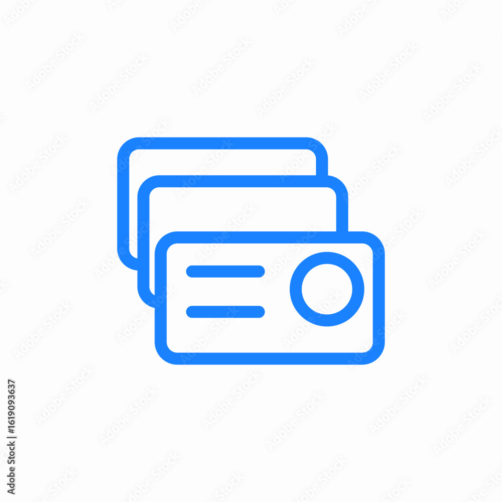 credit card bank card icon sign vector credit card bank card icon sign vector