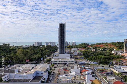 Aerial View of Praia Brava Beach at Itajaí, Santa Catarina, Brazil