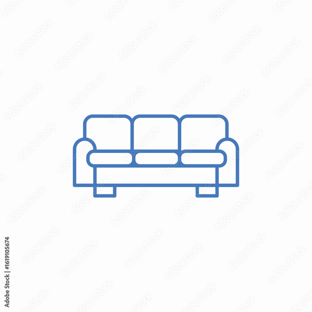 sofa comform icon sign vector sofa comform icon sign vector