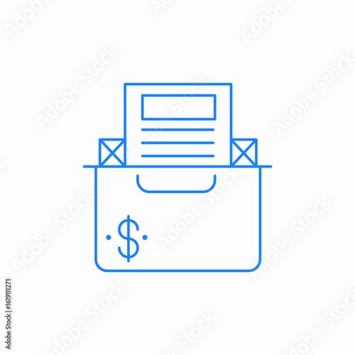 atm cash dollar symbol icon sign vector