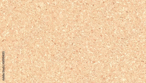 Light Beige Cork Board Texture Detailed Background with Organic Pattern