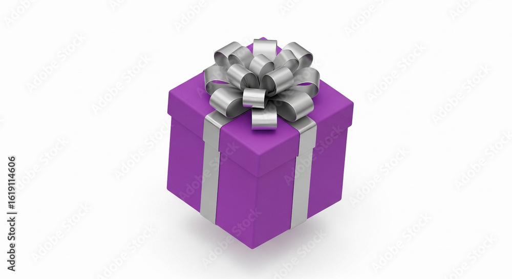 Obraz premium gift box with ribbon