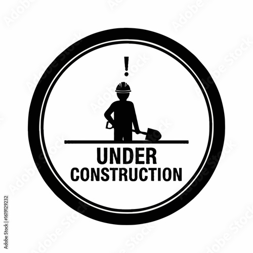 under construction sign