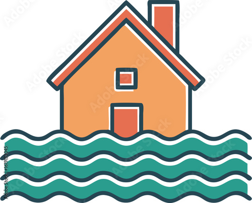 house flooded icon