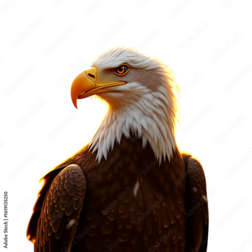 Obraz premium american bald eagle
