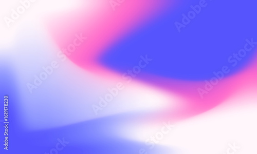 Vibrant Abstract Gradient Background in Pink, Blue, and White