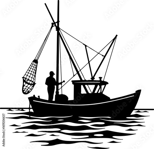 silhouette of a fisherman with fishing boat, sunset, boat, water, fishing, sea, fisherman, lake, silhouette, river, nature, sun, sunrise, beach, fish, landscape, sky, sport, kayak, people, ocean, refl