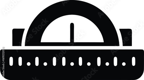 design measurement tools vector icon.