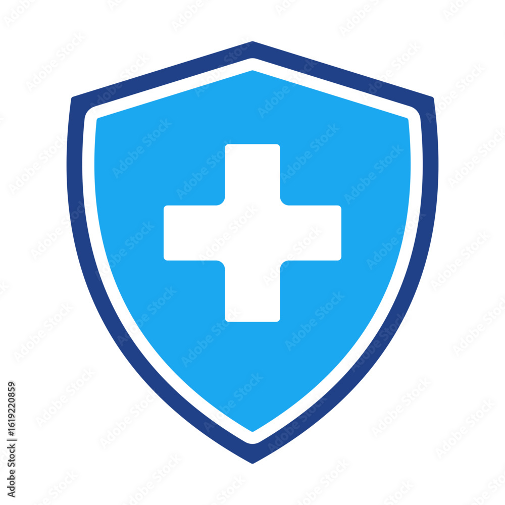 Fototapeta premium Health Protection Icon