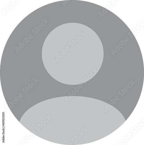 vector illustration of an abstract round frame