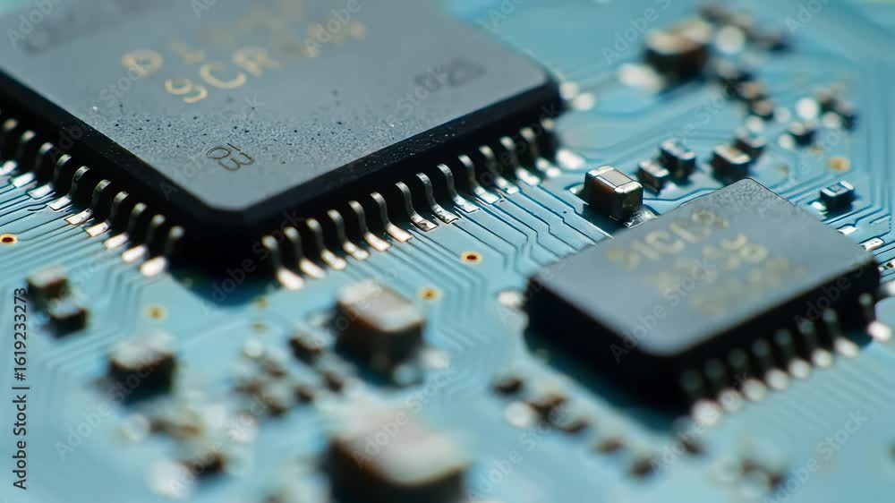 close up of computer circuit board close up of computer circuit board