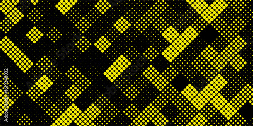 yellow black brush wrap car sticker pattern abstract banner sporty lines black yellow color combination grunge brush modern pattern racing motorsport vector design.